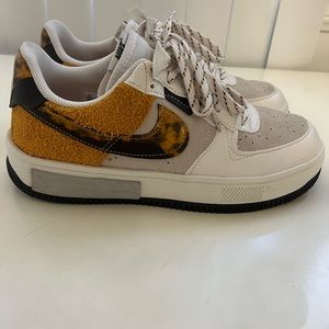 Nike Air Force 1 Low Fontanka - Women’s Tortoise Shell. 9.5